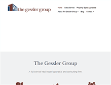 Tablet Screenshot of gesslergroup.com